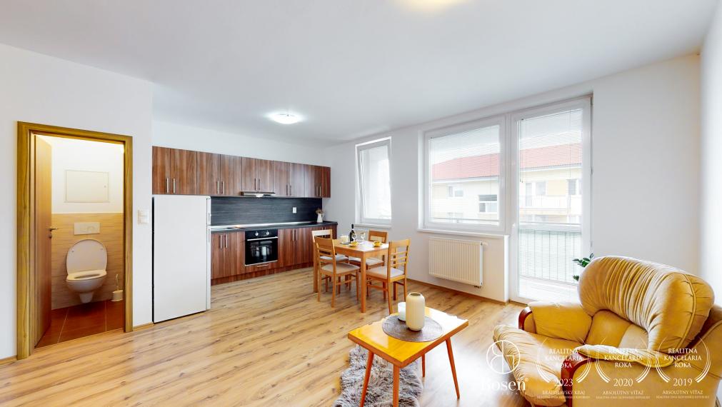 Rezervovaný BOSEN I 1 izbový byt na predaj