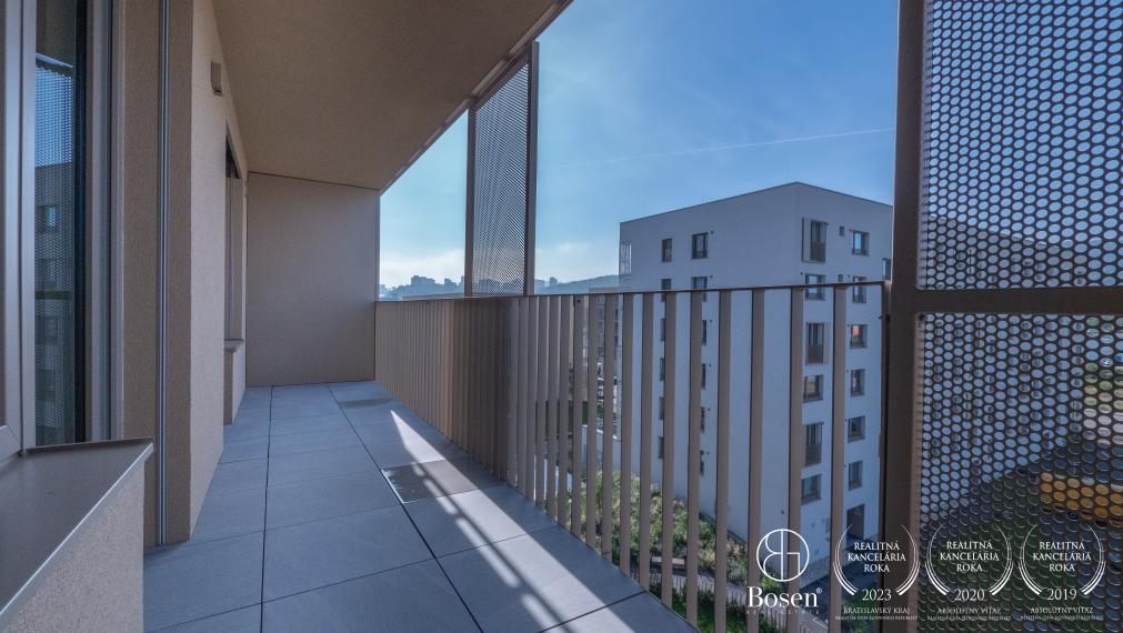 BOSEN | Veľký zariadený 2 izb.byt s loggiou v novom projekte BORY BÝVANIE, Lamač, 62 m2