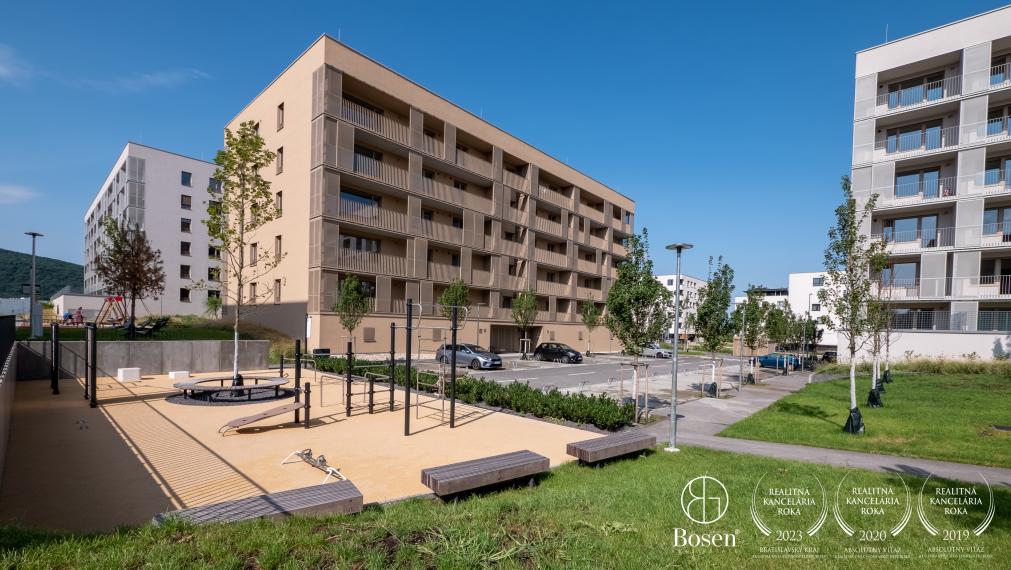 BOSEN | Veľký zariadený 2 izb.byt s loggiou v novom projekte BORY BÝVANIE, Lamač, 62 m2