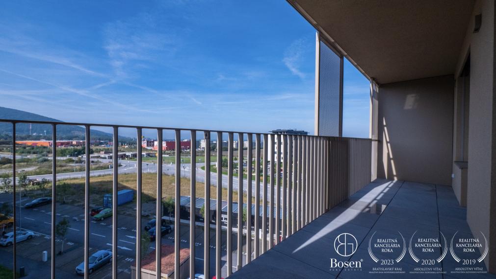 BOSEN | Veľký zariadený 2 izb.byt s loggiou v novom projekte BORY BÝVANIE, Lamač, 62 m2