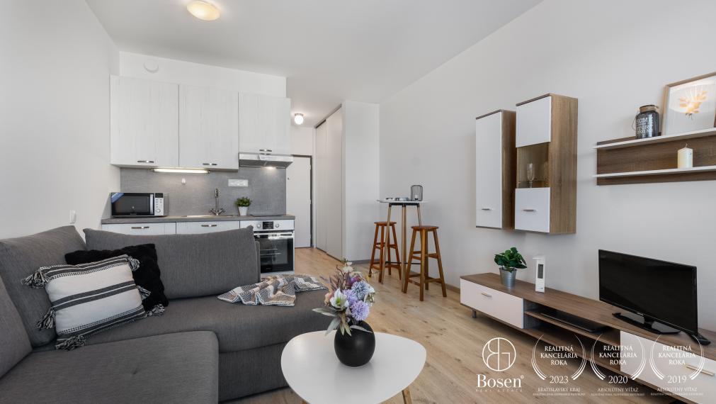 PREDANÉ - BOSEN | Útulný 1 izbový byt v novostavbe Slnečnice - Viladomy