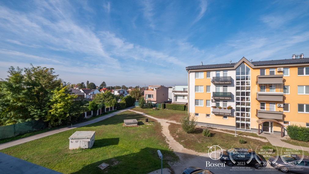 BOSEN | Prenájom kompletne zariadený 2 izbový byt s parkovacím státim,  M. R. Štefánika, Most pri Bratislave, 44 m2