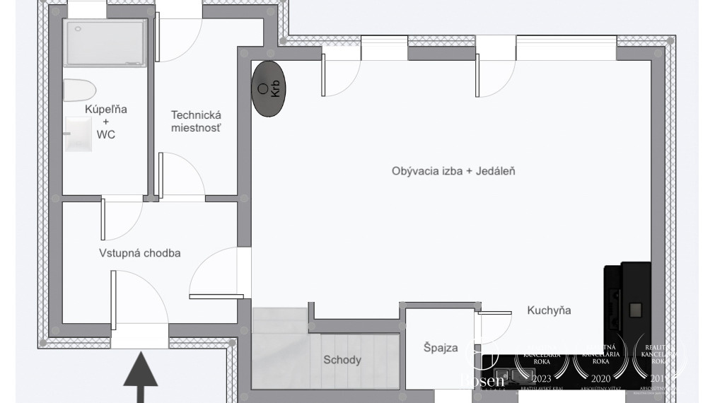 BOSEN | 4 izbová novostavba v tichej lokalite na Lúčnej ulici, Marianka, 120m2