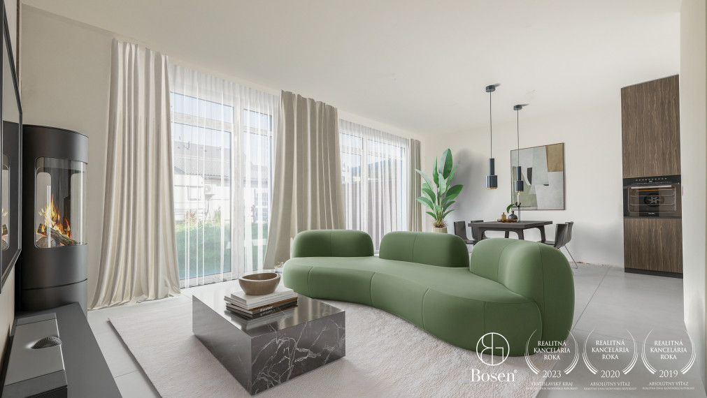 BOSEN | 4 izbová novostavba v tichej lokalite na Lúčnej ulici, Marianka, 120m2