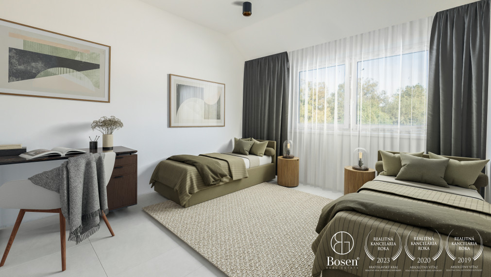 BOSEN | 4 izbová novostavba v tichej lokalite na Lúčnej ulici, Marianka, 120m2
