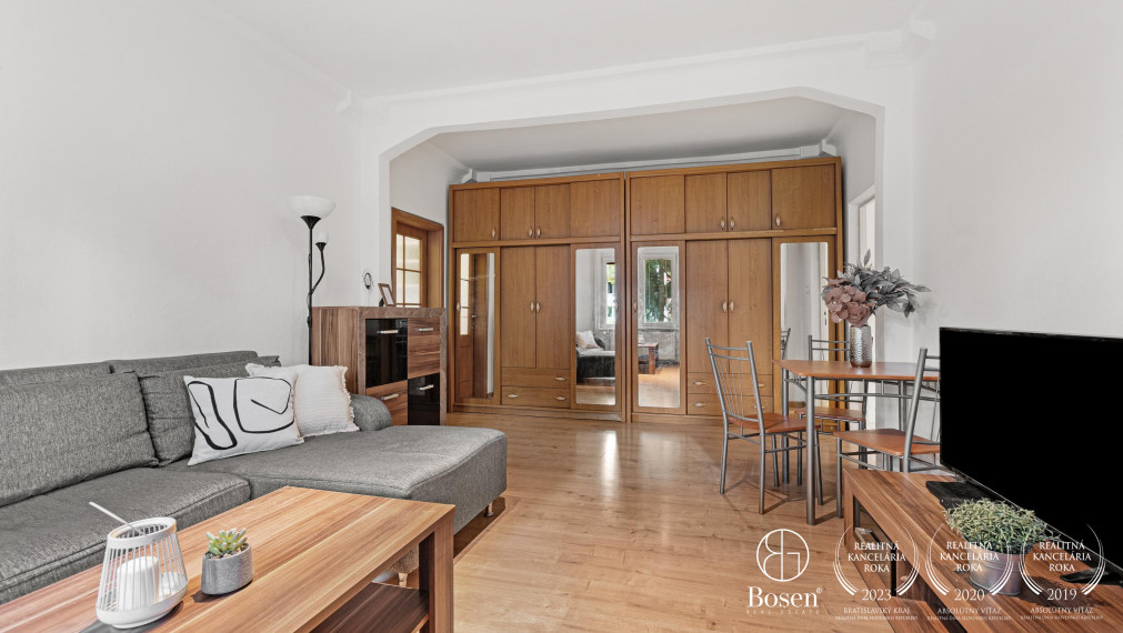 BOSEN | 3 izbový zariadený byt v pôvodnom stave, Haburská ul., BA - Ružinov, 68 m2