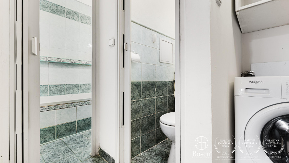 BOSEN | 3 izbový zariadený byt v pôvodnom stave, Haburská ul., BA - Ružinov, 68 m2