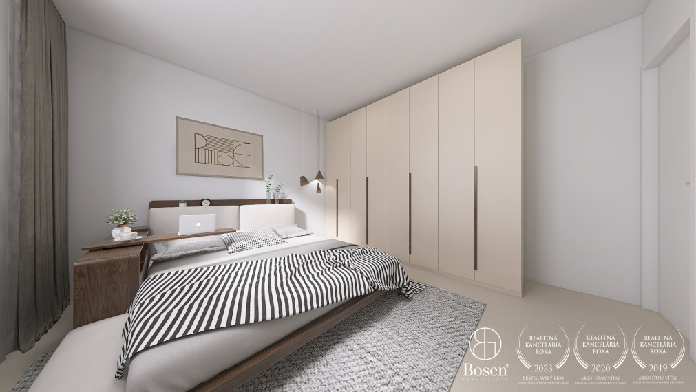 BOSEN | 3 izbový zariadený byt v pôvodnom stave, Haburská ul., BA - Ružinov, 68 m2