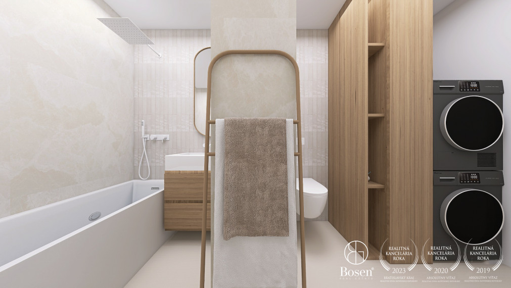 BOSEN | 3 izbový zariadený byt v pôvodnom stave, Haburská ul., BA - Ružinov, 68 m2