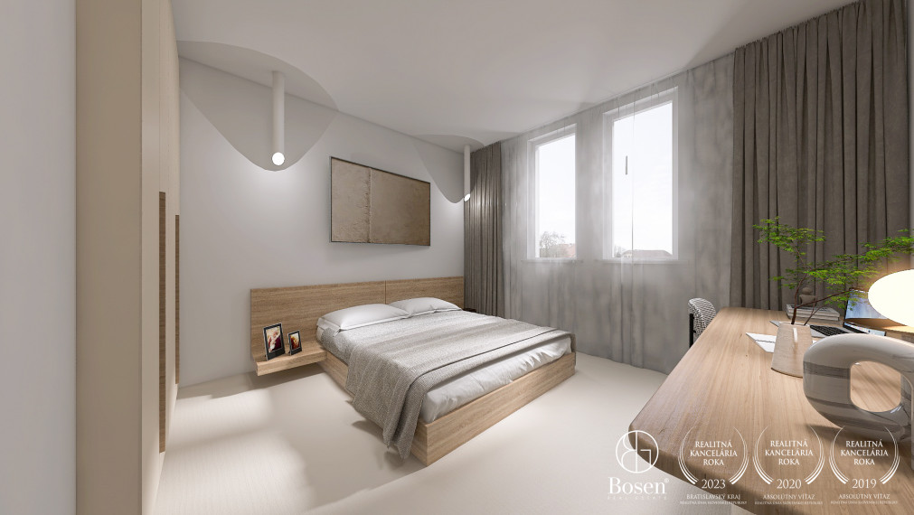 BOSEN | 3 izbový zariadený byt v pôvodnom stave, Haburská ul., BA - Ružinov, 68 m2