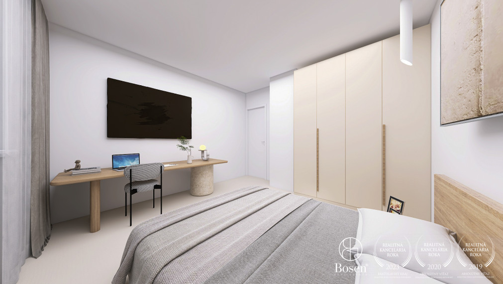 BOSEN | 3 izbový zariadený byt v pôvodnom stave, Haburská ul., BA - Ružinov, 68 m2