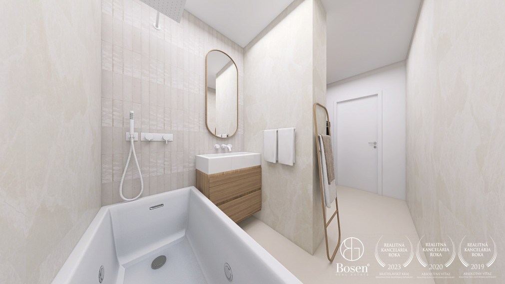 BOSEN | 3 izbový zariadený byt v pôvodnom stave, Haburská ul., BA - Ružinov, 68 m2