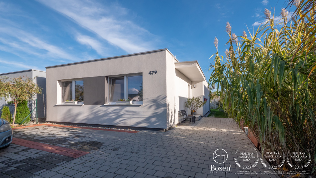 BOSEN | 4 izbový dom na predaj, terasa, 2x parking Hrubá Borša