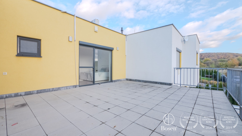 BOSEN | Na predaj 4 izbový byt so záhradou a parkovaním, Slnečná-Marianka