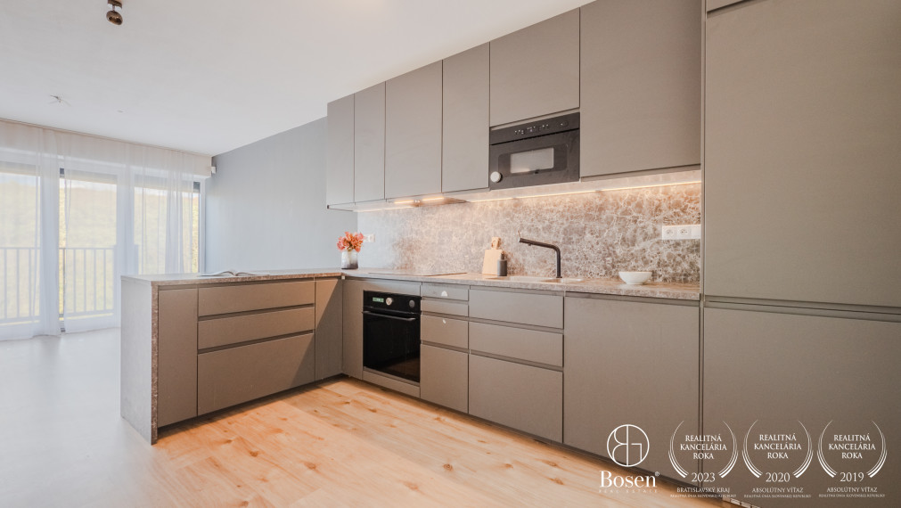 BOSEN | Na predaj 4 izbový byt so záhradou a parkovaním, Slnečná-Marianka