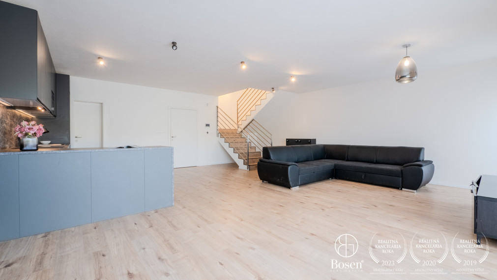 BOSEN | Na predaj 4 izbový byt so záhradou a parkovaním, Slnečná-Marianka