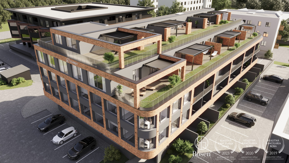 BOSEN | Predaj 2 izbových bytov v jedinečnom projekte Floret, Rovinka