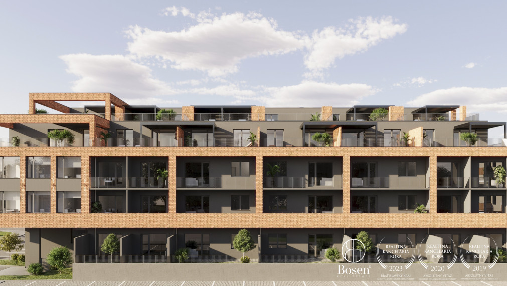 BOSEN | Predaj 2 izbových bytov v jedinečnom projekte Floret, Rovinka