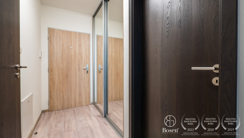 BOSEN | Zariadený 2 izbový byt v novostavbe, ulica Nobelova, Bratislava - Nové Mesto, 59 m2