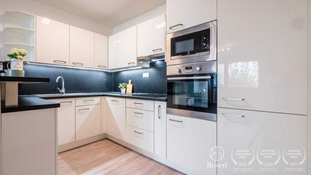 BOSEN | Zariadený 2 izbový byt v novostavbe, ulica Nobelova, Bratislava - Nové Mesto, 59 m2