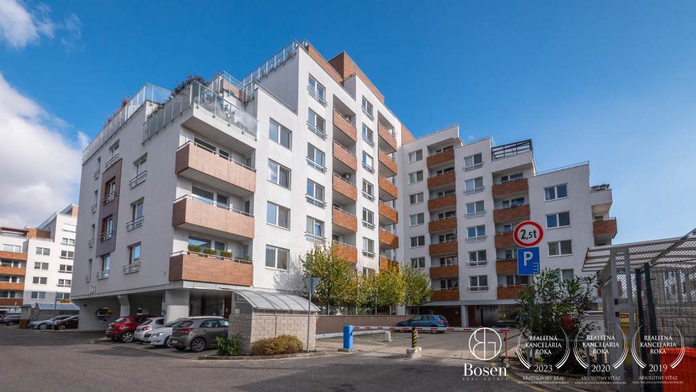 BOSEN | Zariadený 2 izbový byt v novostavbe, ulica Nobelova, Bratislava - Nové Mesto, 59 m2