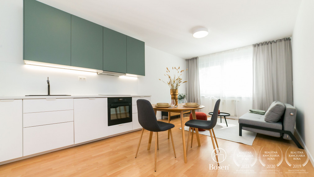 Zariadený 1 izbový byt blízko parku Ostredky v Ružinove