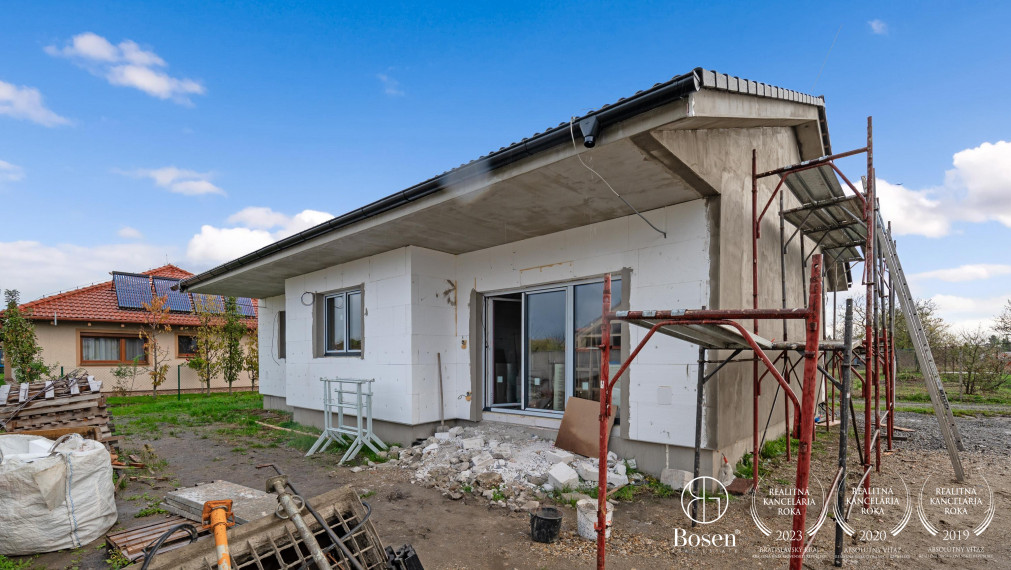 BOSEN | Na predaj novostavba 4 izbového rodinného domu v obci Gajary
