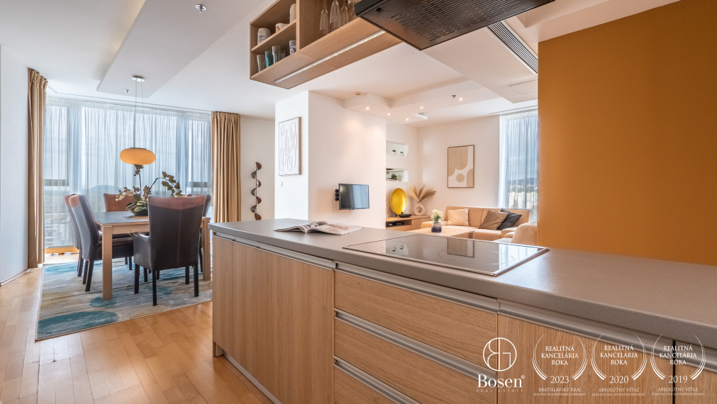BOSEN | Vkusný, priestorovo veľkorysý 2 izb. byt, Vienna Gate, Bratislava - m.č. Petržalka, 81 m2