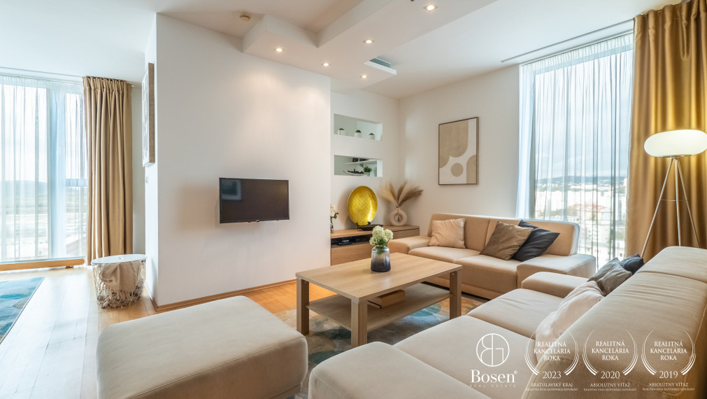 BOSEN | Vkusný, priestorovo veľkorysý 2 izb. byt, Vienna Gate, Bratislava - m.č. Petržalka, 81 m2