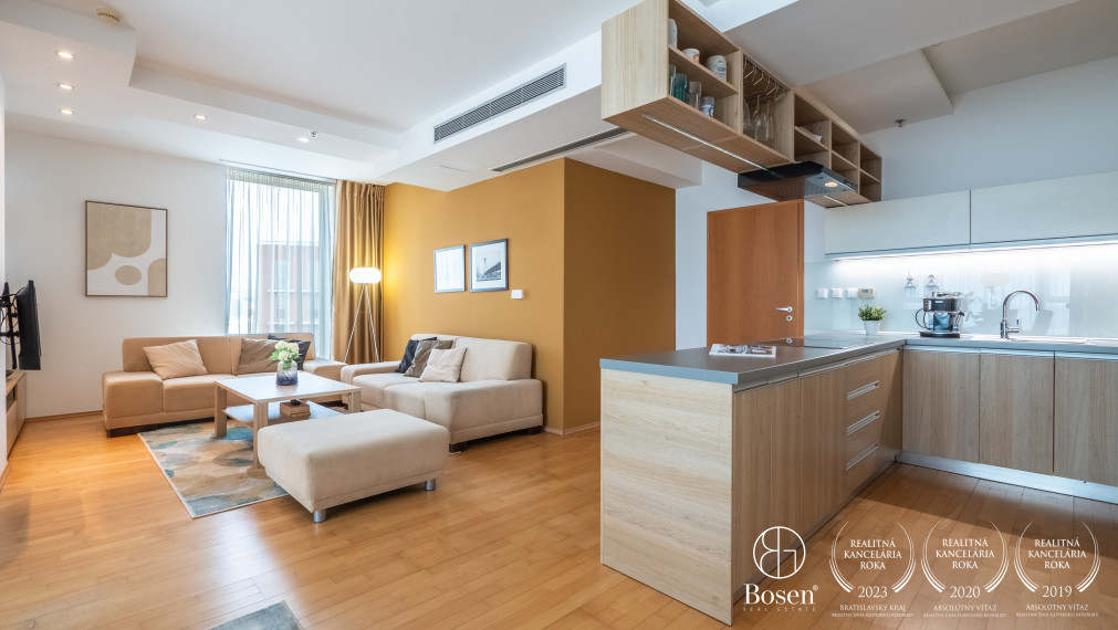 BOSEN | Vkusný, priestorovo veľkorysý 2 izb. byt, Vienna Gate, Bratislava - m.č. Petržalka, 81 m2