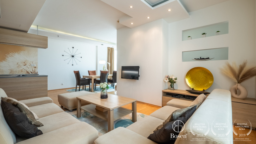 BOSEN | Prenajaté - Vkusný, priestorovo veľkorysý 2 izb. byt, Vienna Gate, Bratislava - m.č. Petržalka, 81 m2