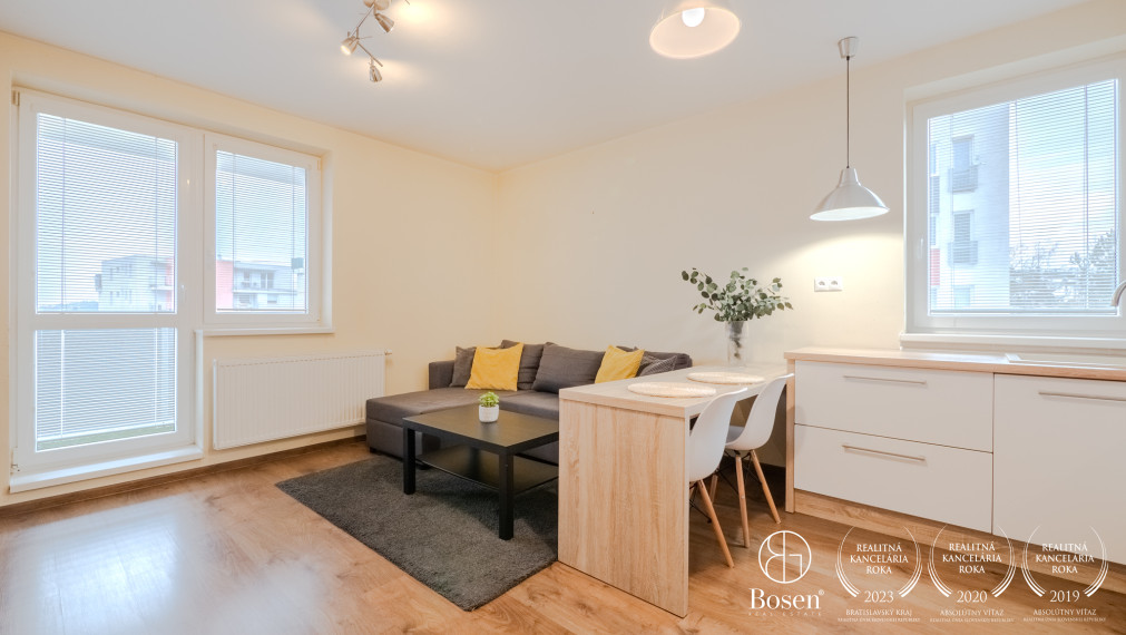 BOSEN | Rezervované - Útulný 2 – izbový byt na prenájom, Dúhové bývanie, Hlboká 9A, Nitra, 45m2