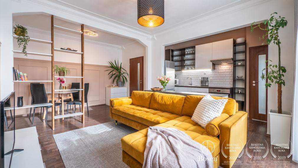 BOSEN | Prenájom - kompletne zariadený petfriendly 2 izb. byt v Ružinove, ul. Martinčekova