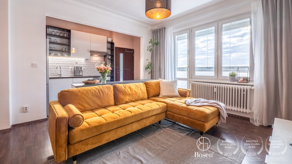 BOSEN | Prenájom - kompletne zariadený petfriendly 2 izb. byt v Ružinove, ul. Martinčekova