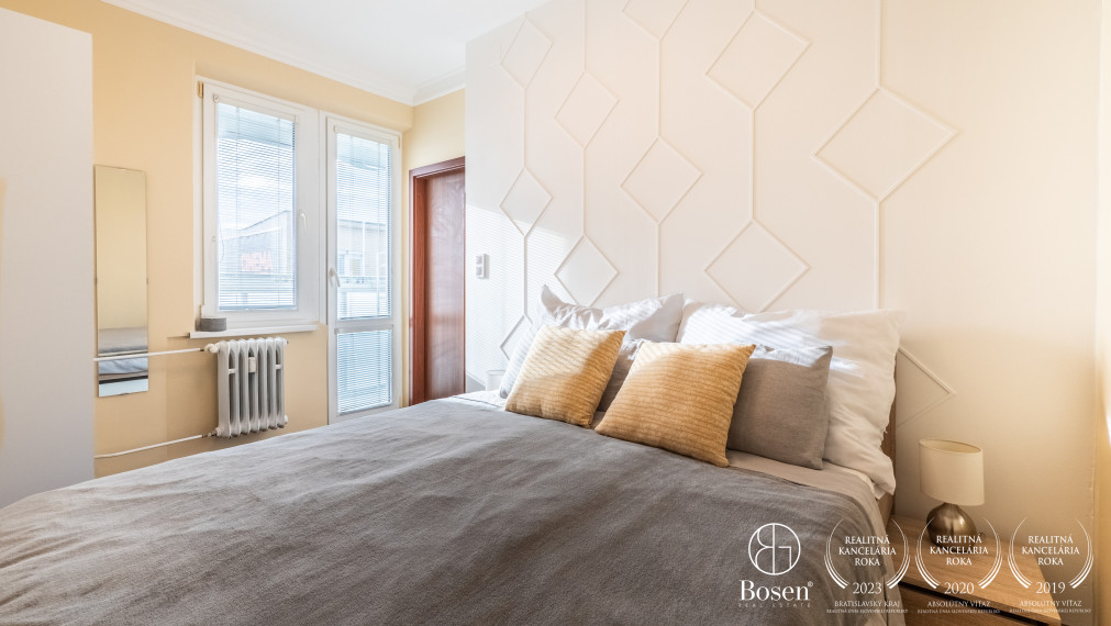 BOSEN | Prenájom - kompletne zariadený petfriendly 2 izb. byt v Ružinove, ul. Martinčekova