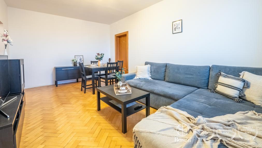 REZERVOVANÉ - BOSEN | Prenájom klimatizovaný 2 izbový byt s balkónom, ulica Sputniková, Bratislava - m.č. Ružinov