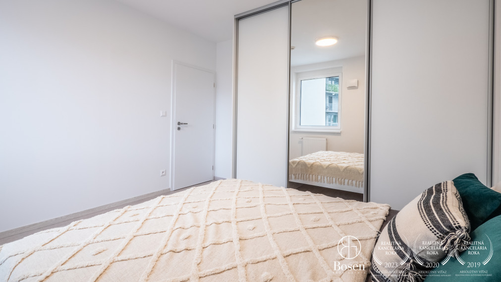 PRENAJATÉ - BOSEN | 2 izbový byt s garážovým státim v Ružinove, Nuppu-Magnolia, 45m2