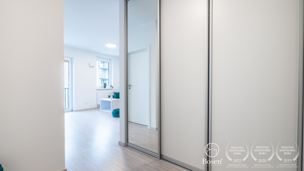 PRENAJATÉ - BOSEN | 2 izbový byt s garážovým státim v Ružinove, Nuppu-Magnolia, 45m2