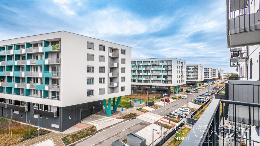 PRENAJATÉ - BOSEN | 2 izbový byt s garážovým státim v Ružinove, Nuppu-Magnolia, 45m2