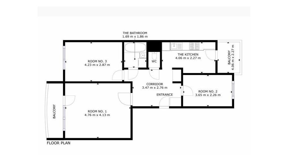 BOSEN I PRENAJATÉ: 3+kk izbový byt v tichej lokalite v Karlovej Vsi, ulica Hlaváčiková