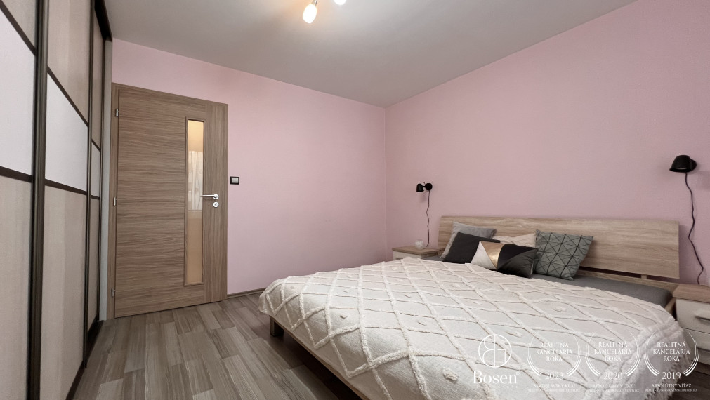 BOSEN I Prenájom zariadeného 3 izbového bytu v Ružinove, ulica Priemyselná