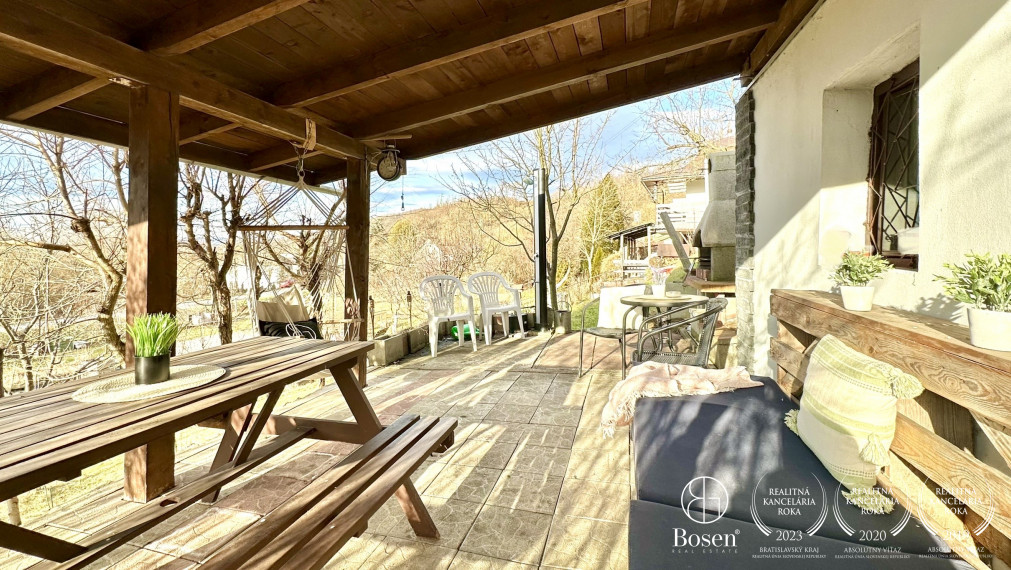 BOSEN | Rezervované, chata s terasou, Fiľakovo.
