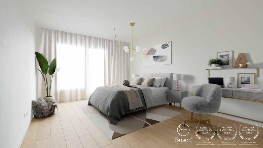 BOSEN | Rezervované - 4 izb. mezanín s terasou, 137m2 , Rezidencia Tabáň