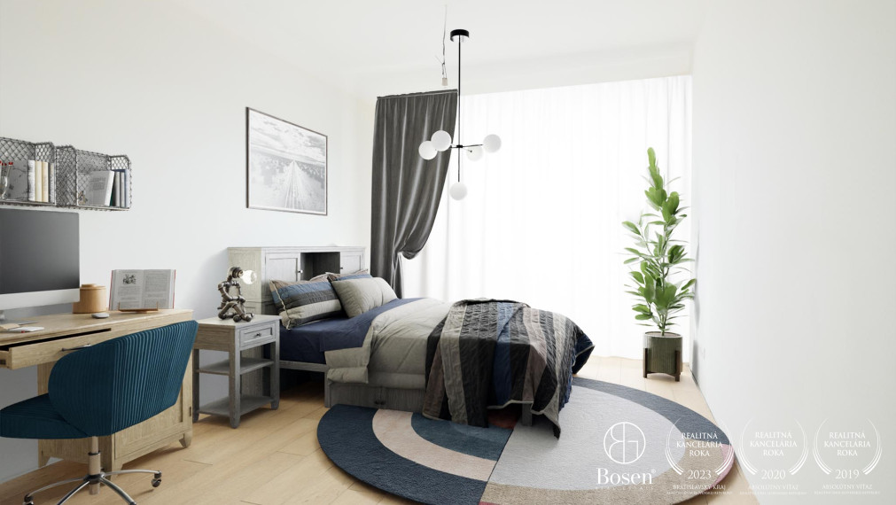 BOSEN | Rezervované - 4 izb. mezanín s terasou, 137m2 , Rezidencia Tabáň