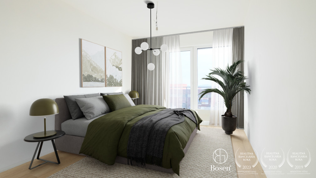 BOSEN | Rezervované - 4 izb. mezanín s terasou, 137m2 , Rezidencia Tabáň