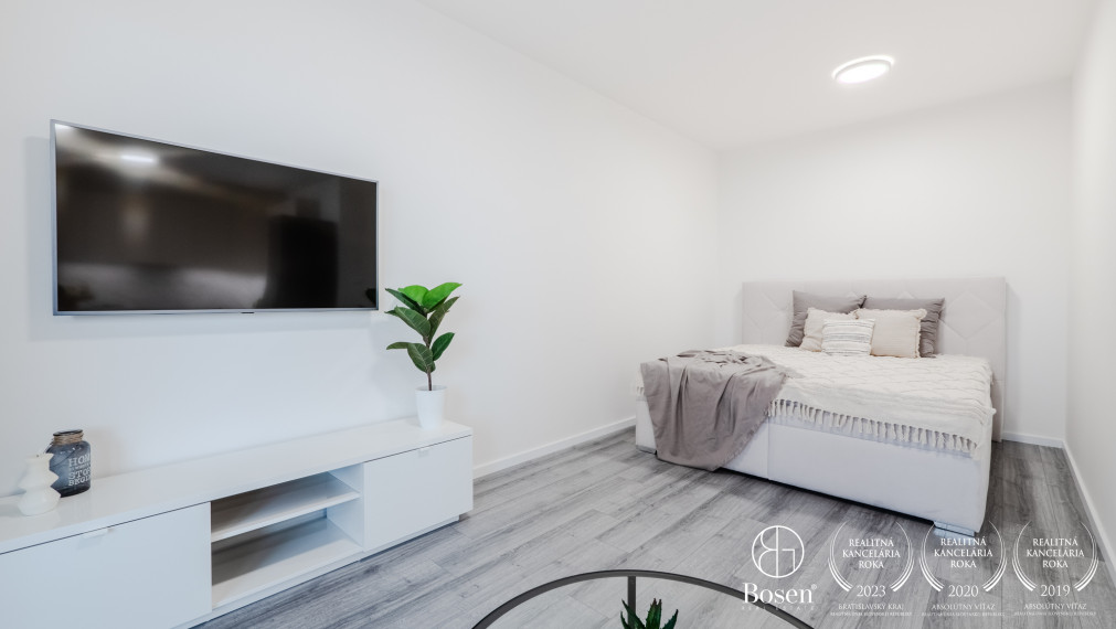 BOSEN I Prenájom 1,5 izbového bytu s parkovaním v novstavbe Bory Promenáda, ulica Jána Langoša