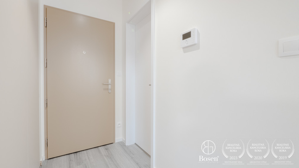BOSEN I Prenájom 1,5 izbového bytu s parkovaním v novstavbe Bory Promenáda, ulica Jána Langoša