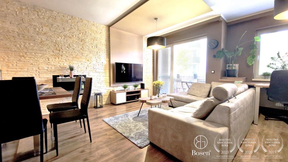 Zariadený 2-izbový byt v NOVOSTAVBE