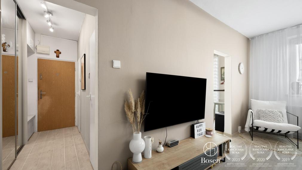 PREDANÉ - BOSEN | Zariadený 3 izb. byt, Ostredky, Ružinov, 75 m2