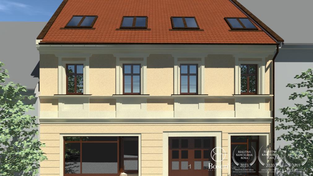 BOSEN | Predaj polyfunkčný Meštiacky dom, ulica Štefánikova - Trnava, 1.223 m2